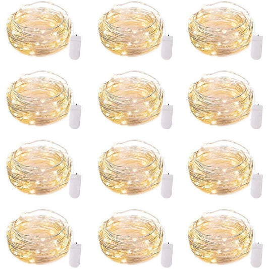 12-Pack: Led Fairy Lights Battery Operated String Lights DailySale