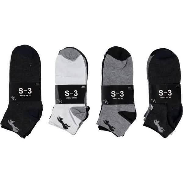 12-Pack: Men Low-Cut Soft Ankle Socks DailySale
