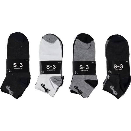 12-Pack: Men Low-Cut Soft Ankle Socks DailySale