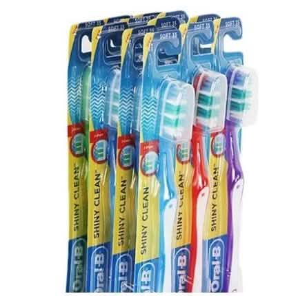 12-Pack: Oral-B Shiny Clean Toothbrush DailySale