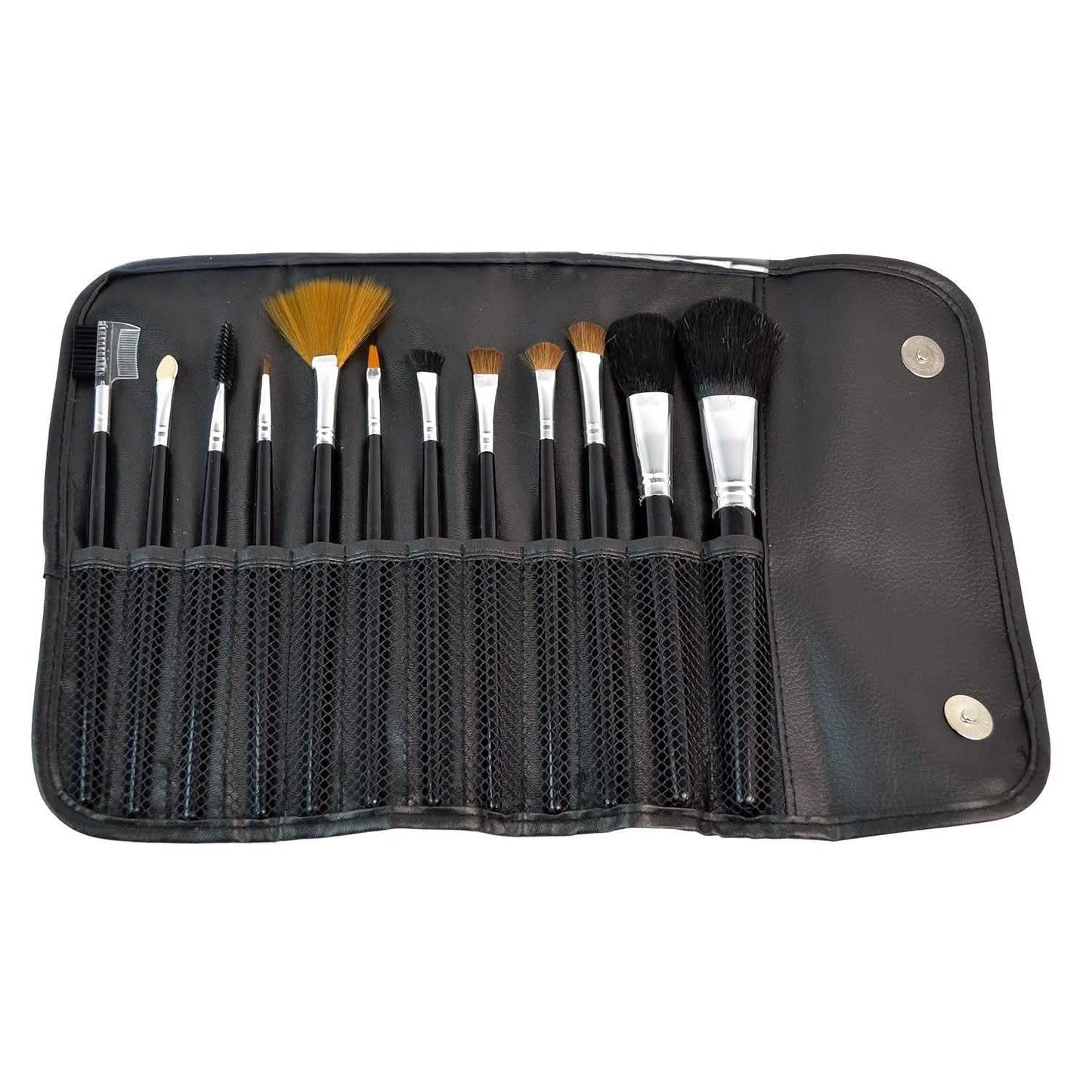 12-Pack: Premium Makeup Brush Set for Blending Blush Concealer Eye Shadow DailySale