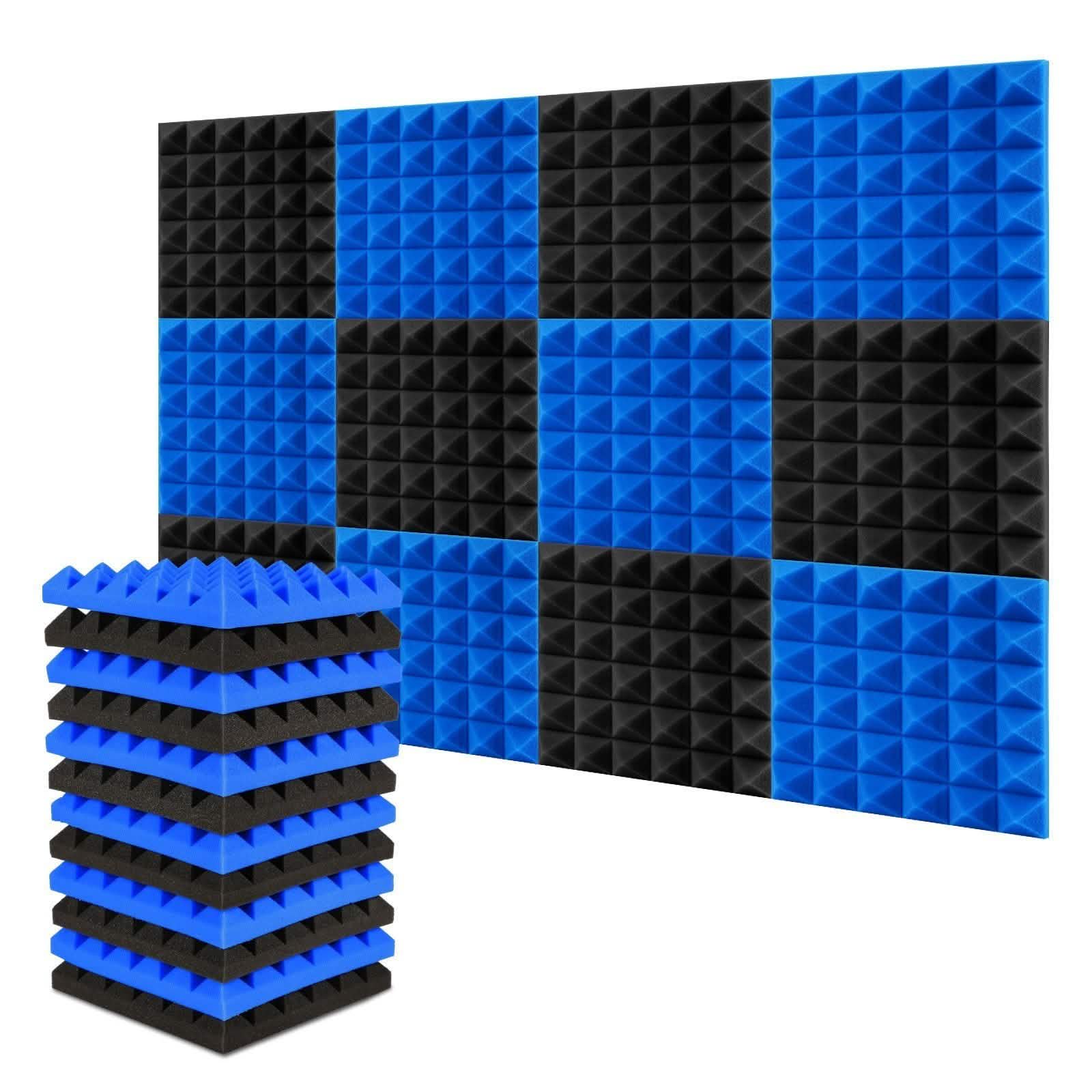 12-Pack: Sound Absorbing Foam for Recording Studio DailySale