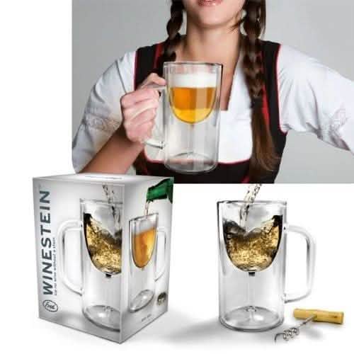 12-Pack: Wine Glass Beer Mug DailySale