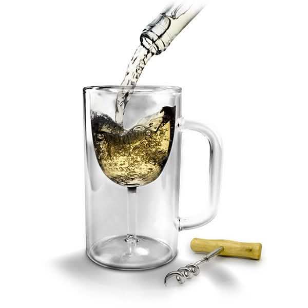12-Pack: Wine Glass Beer Mug DailySale