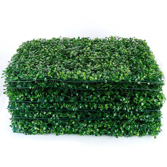 12-Piece: Artificial Boxwood Plant Grass DailySale