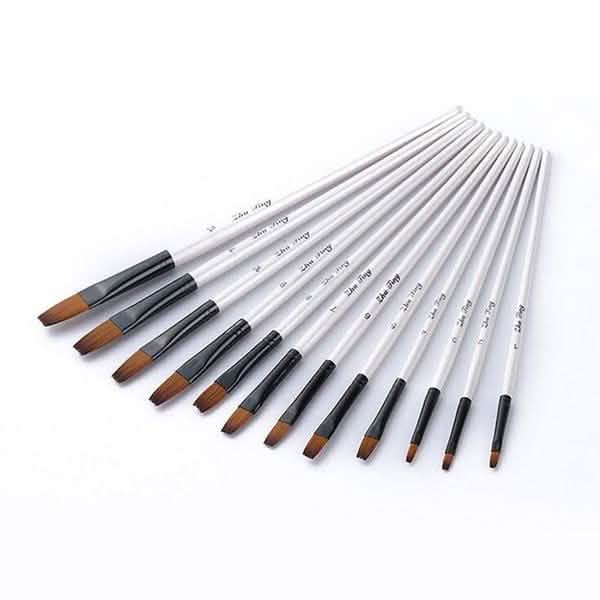 12-Piece Set: Artist Watercolor Painting Brushes DailySale