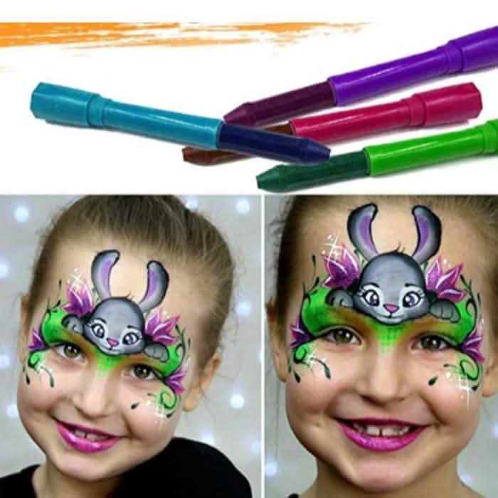 12-Piece: Washable Face Paint Crayons DailySale