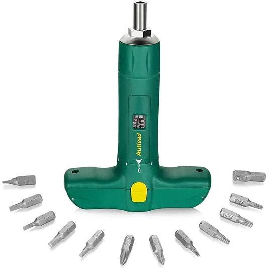 12-Pieces: AUTLEAD Torque Screwdriver, T-shape Torque Wrench DailySale