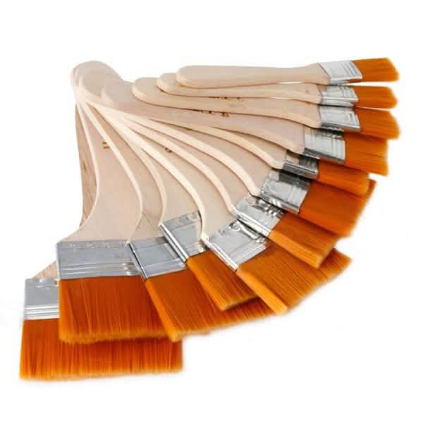 12-Pieces: Wooden Oil Painting Brush DailySale