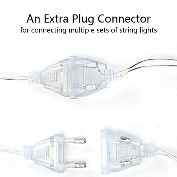 12 Stars 138 LED Curtain String Lights DailySale