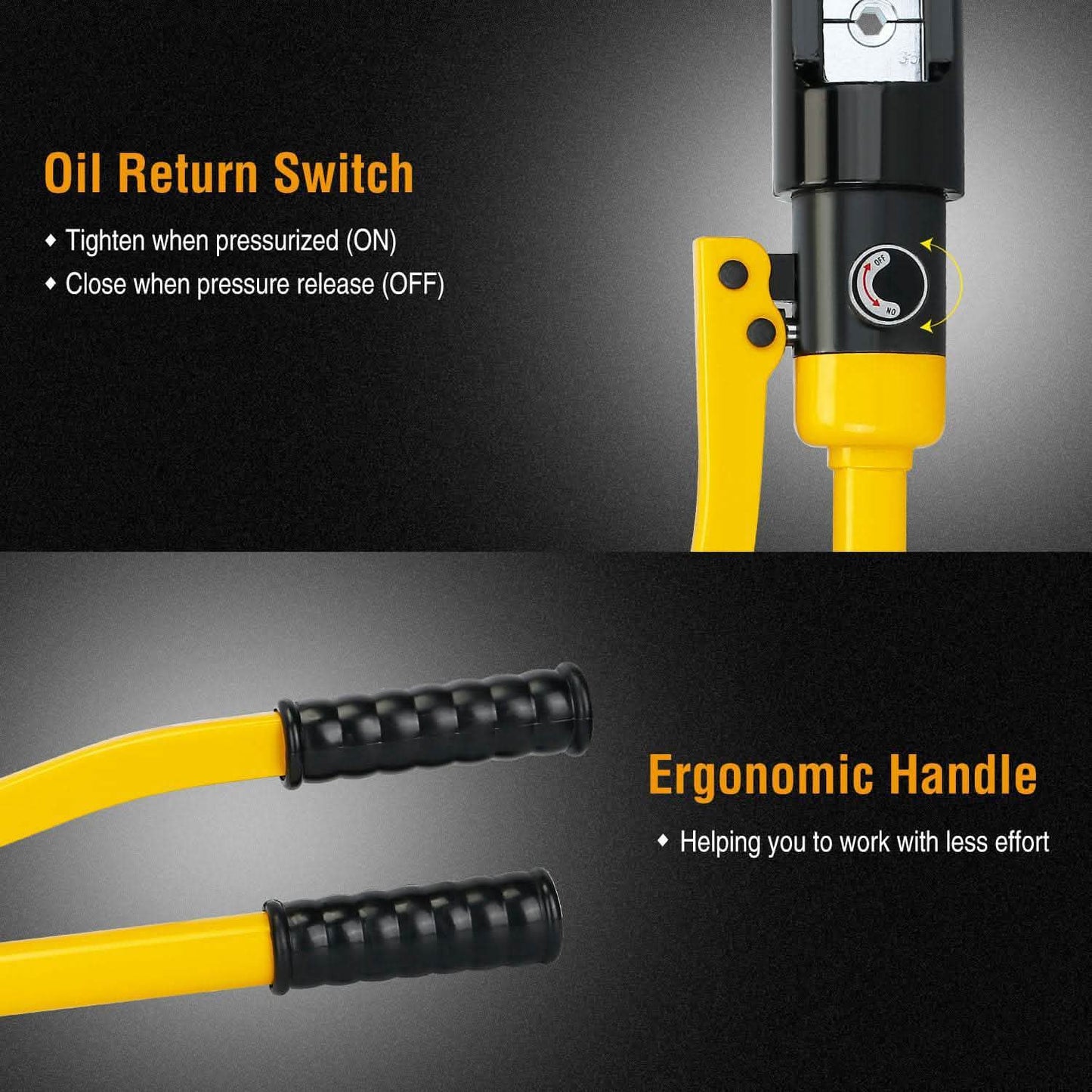 12 Ton Hydraulic Wire Crimper DailySale