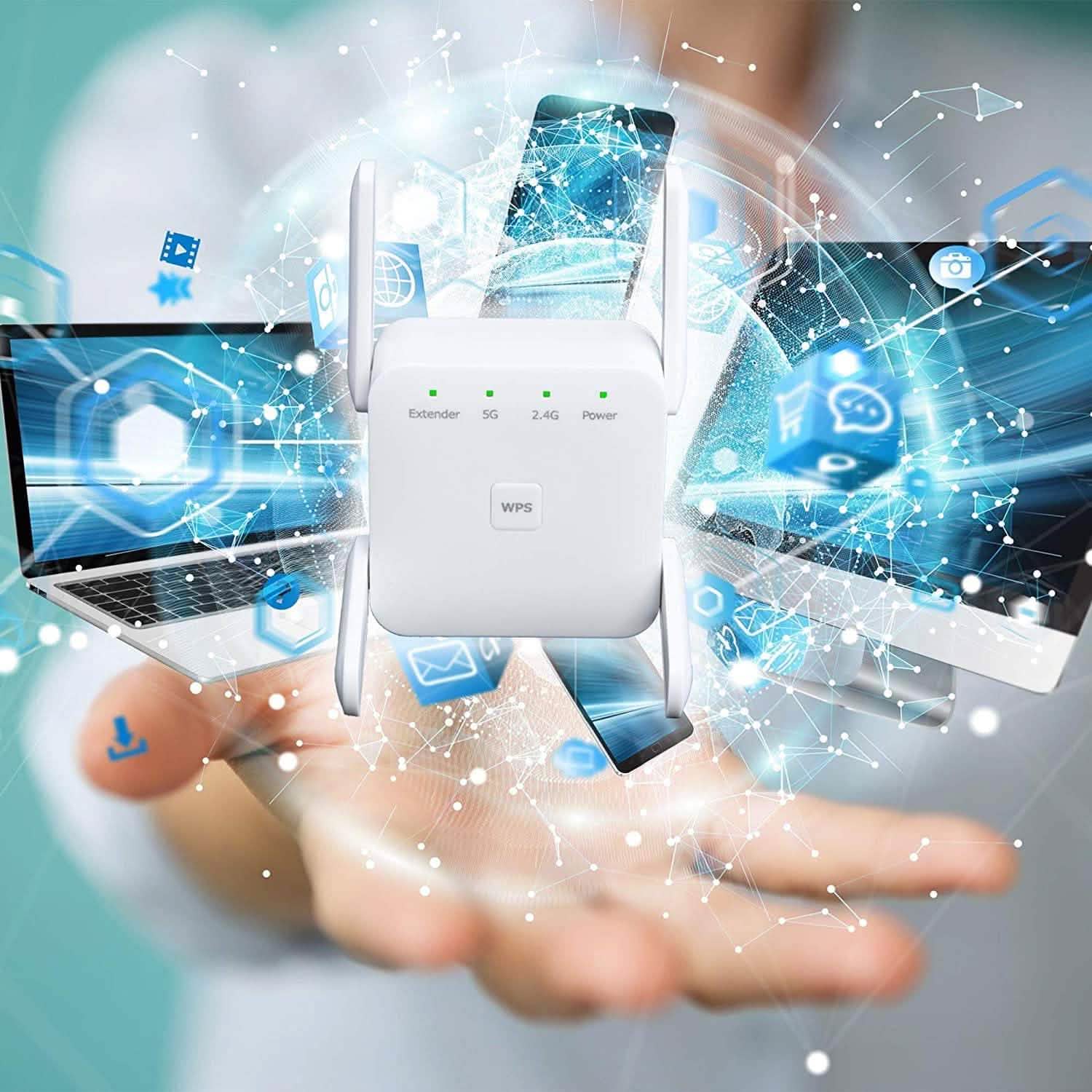 1200Mbps WiFi Range Extender DailySale