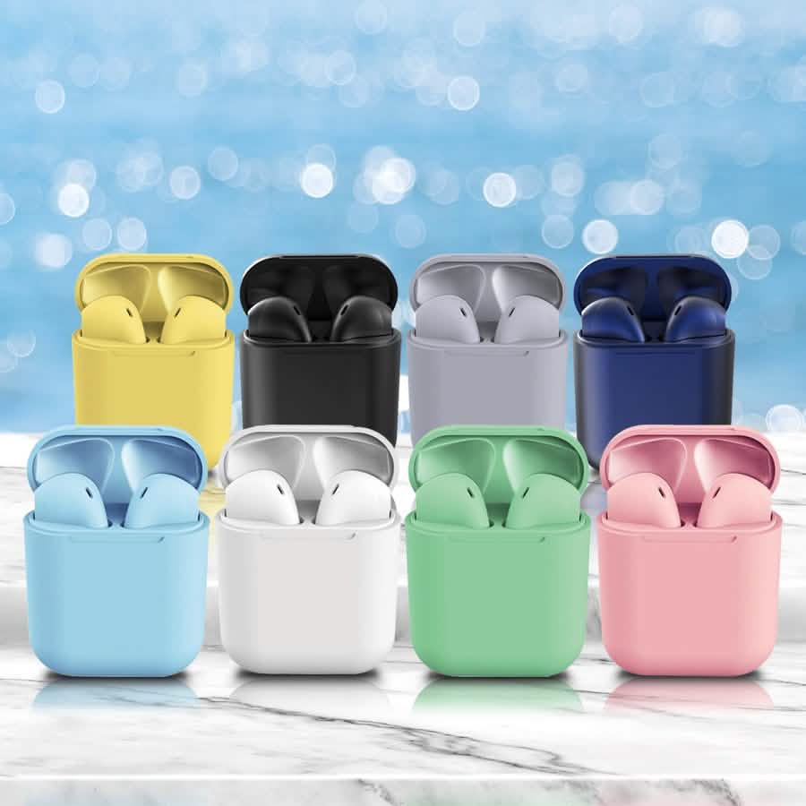 Rubber Matte Wireless Earbuds and Charging Case DailySale