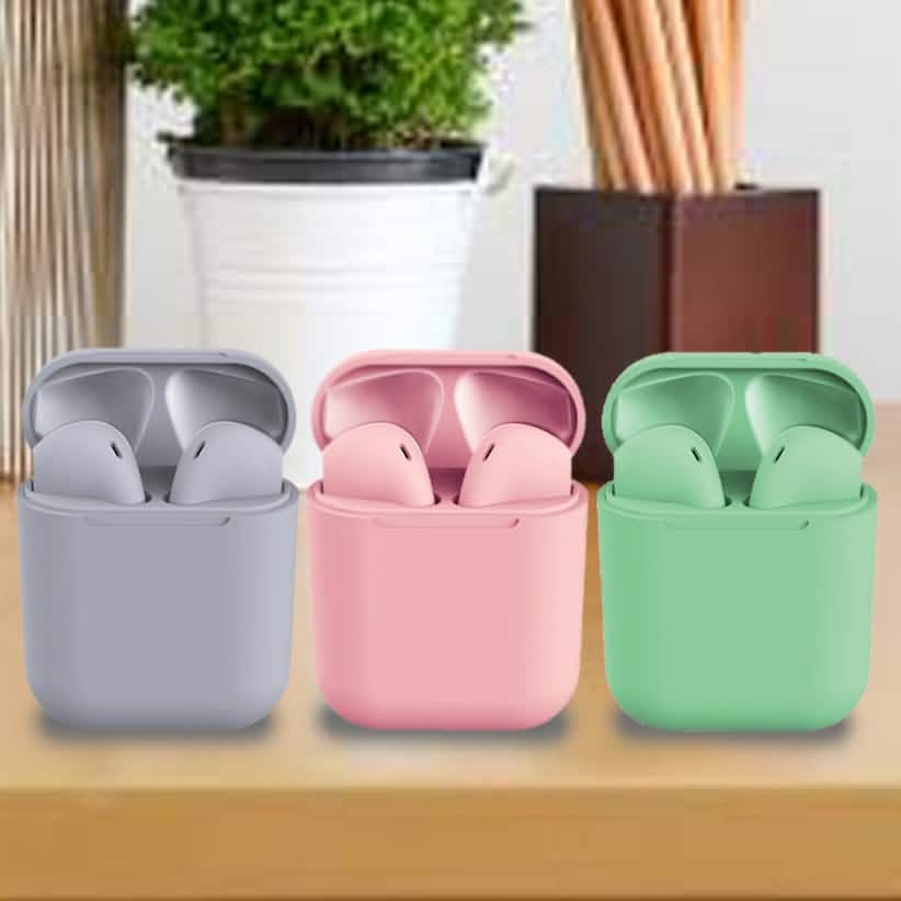 Rubber Matte Wireless Earbuds and Charging Case DailySale