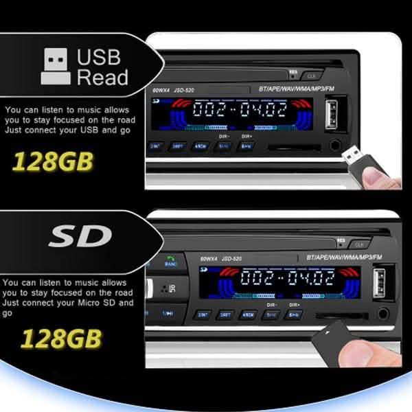 12V Bluetooth Car Stereo DailySale