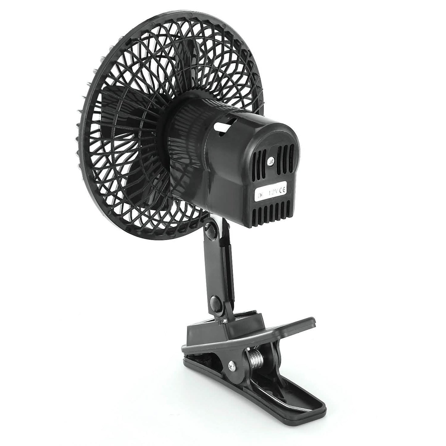 12V Car Fan Oscillating Clip on Cooling Fan with 2 Speeds 120° Rotation DailySale