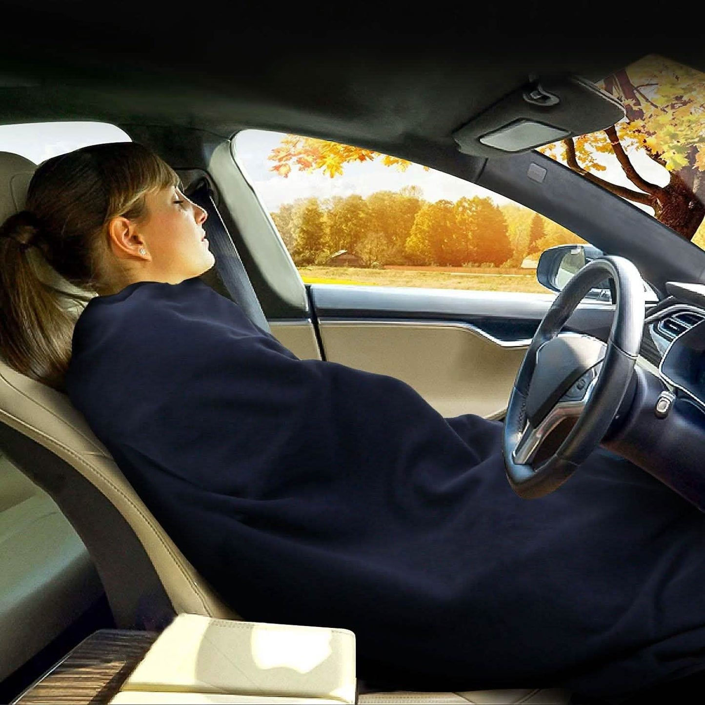 12V Electric Car Heated Blanket DailySale