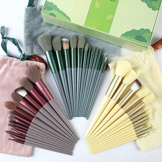 13-Piece: Professional Makeup Brush Set DailySale