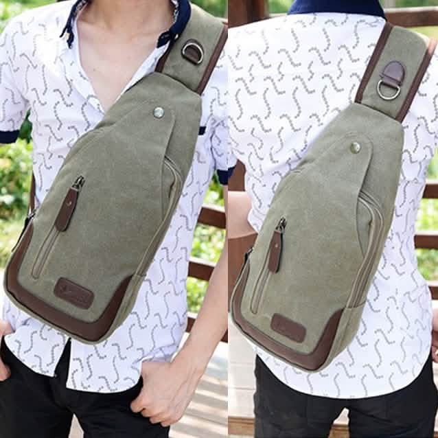 Canvas Shoulder Sling Bag - Assorted Colors DailySale