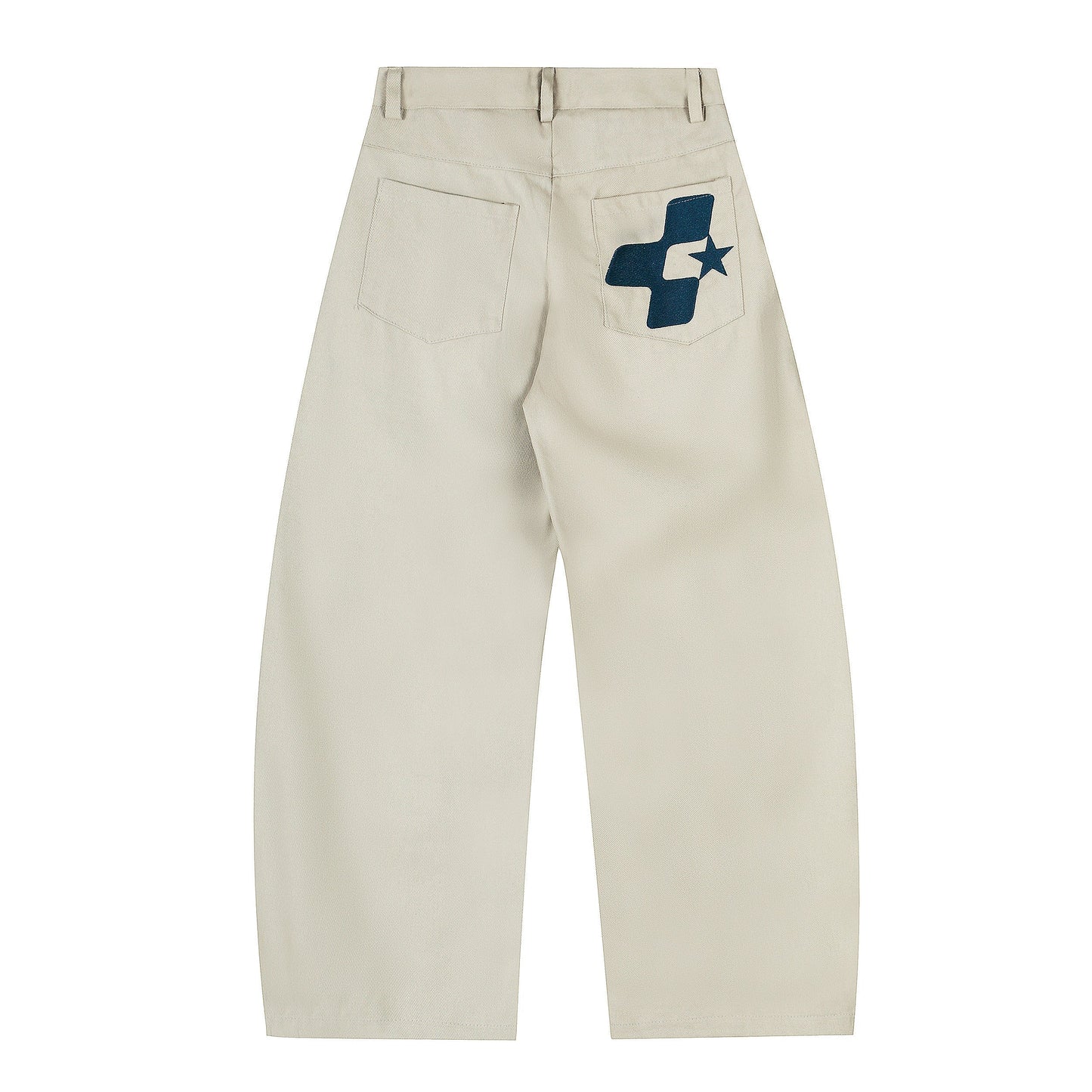 Retro Pup Embroidered Dog Cargos - Luxury Tactical Pants with Mascot Detail | LuxuryUrbanwear - Luxuryurbanwear