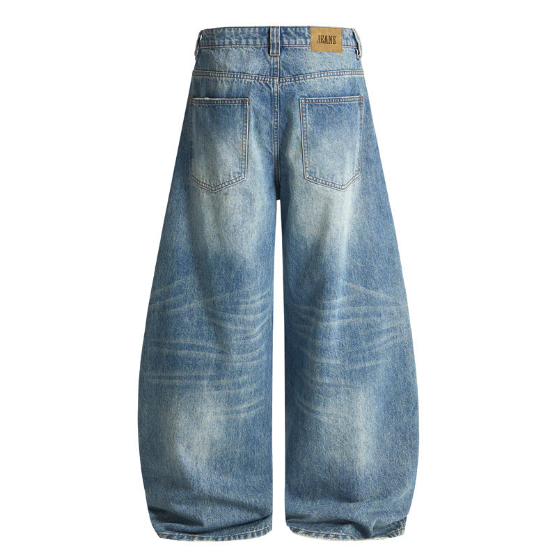 Trooper Split | Layered Waist Camo Jeans - Luxuryurbanwear