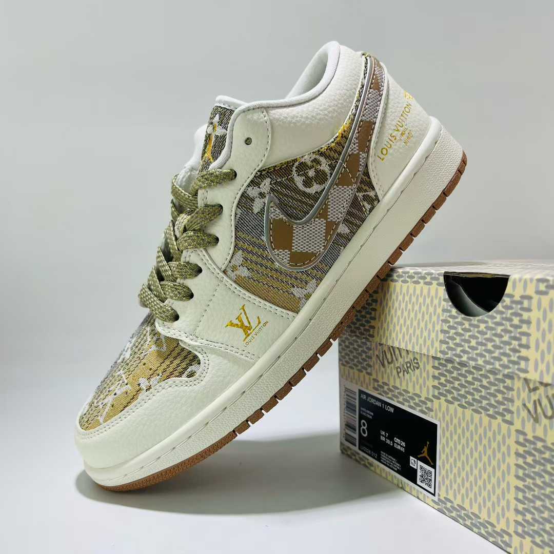 Air Jordan 1 x Virgil Abloh x LV2026-015 Sneakers Luxuryurbanwear