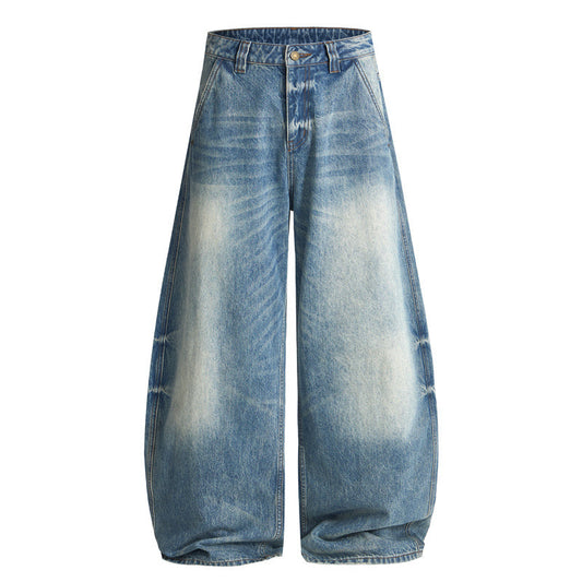 Trooper Split | Layered Waist Camo Jeans - Luxuryurbanwear