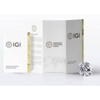 14K White Gold Studs IGI Certified Diamond Earrings Round 1.80 Ct Lab Grown DailySale