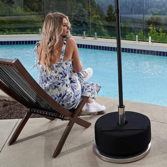 15” Patio Umbrella Base Weight Bag DailySale