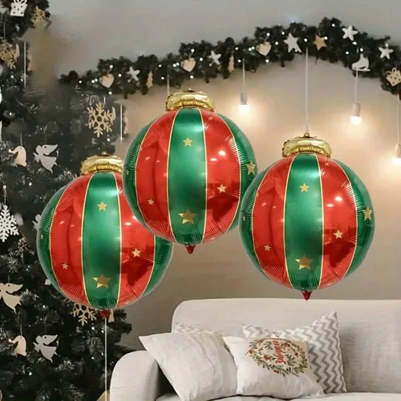 15-Pieces: Giant Shatterproof Christmas Hanging Ball Decorations DailySale