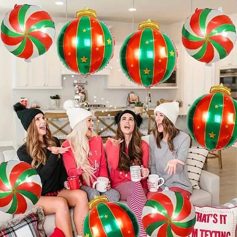 15-Pieces: Giant Shatterproof Christmas Hanging Ball Decorations DailySale