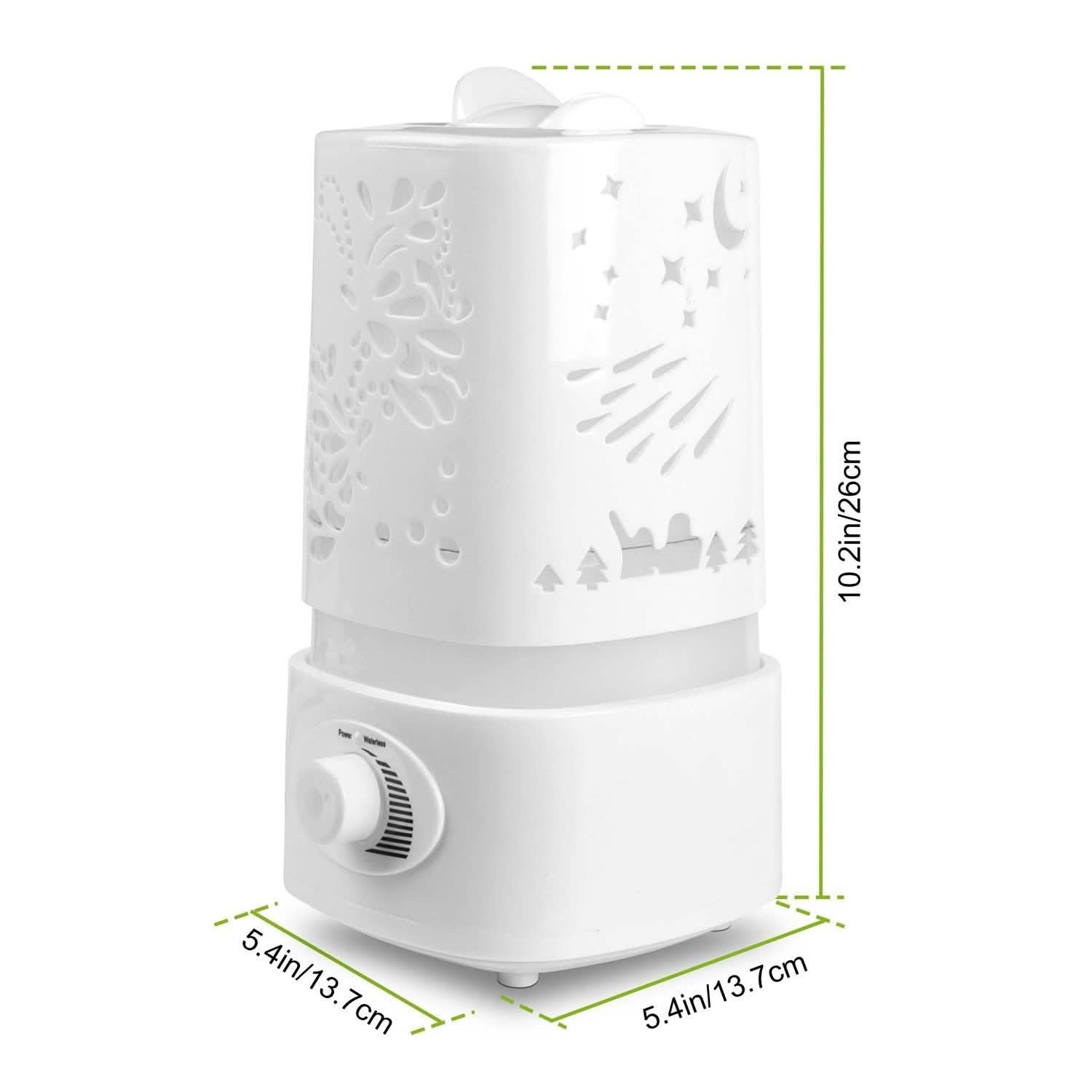 1500ml Ultrasonic Aroma Essential Oil Diffuser DailySale