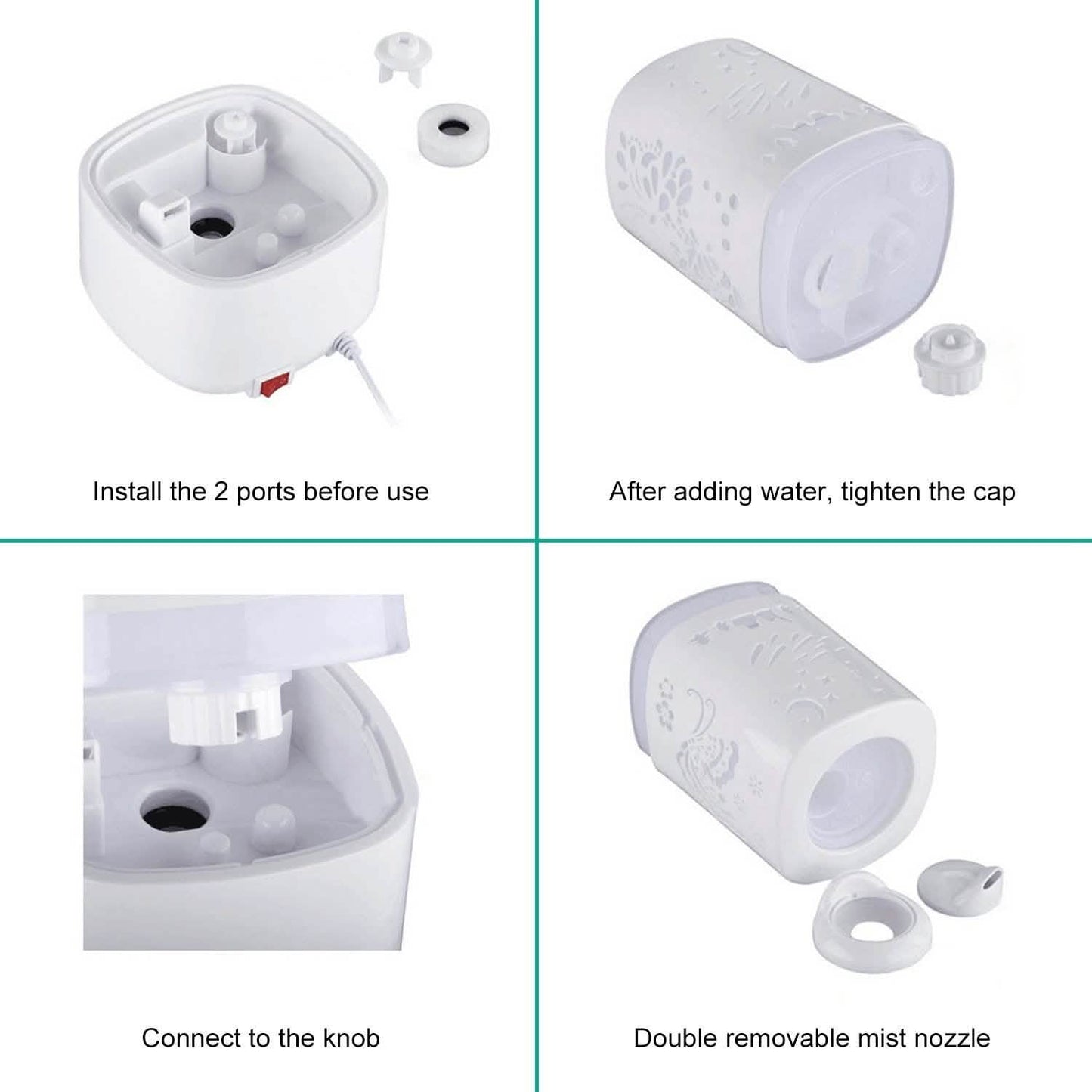 1500ml Ultrasonic Aroma Essential Oil Diffuser DailySale