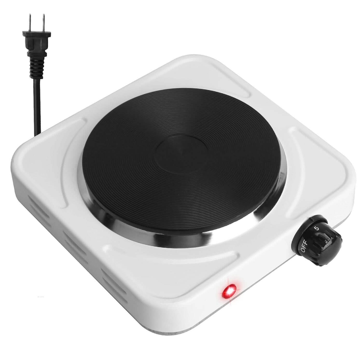 1500W Portable Heating Hot Plate Stove Countertop with Non Slip Rubber DailySale