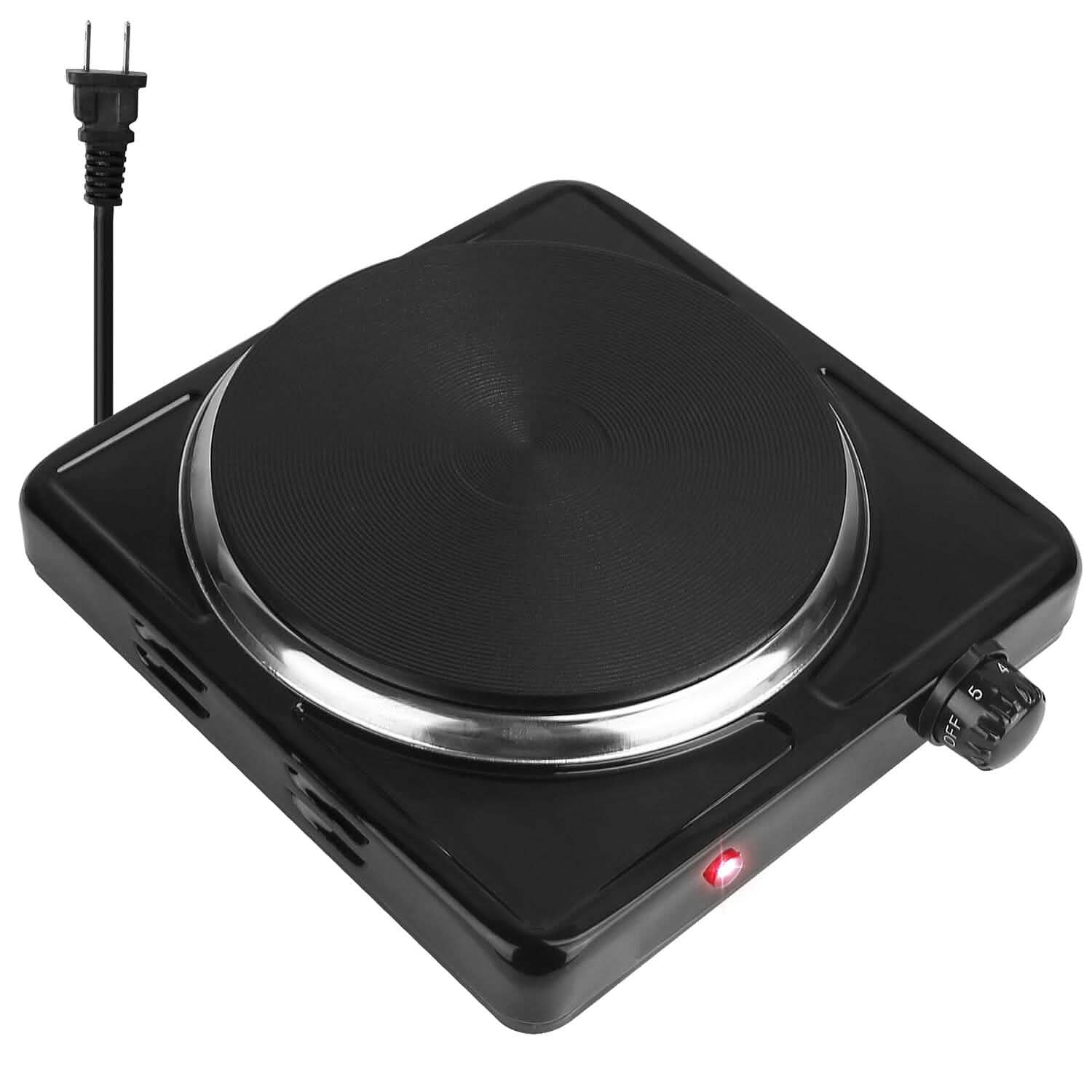 1500W Portable Heating Hot Plate Stove Countertop with Non Slip Rubber DailySale