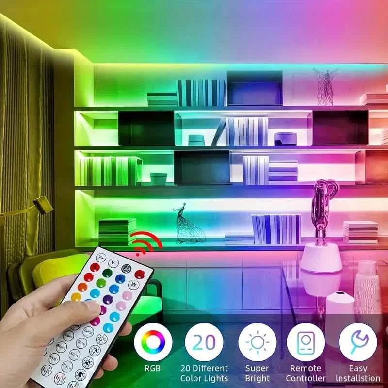 150FT Smart Led RGB LED Lights Music Sync Color Changing Light with App DailySale