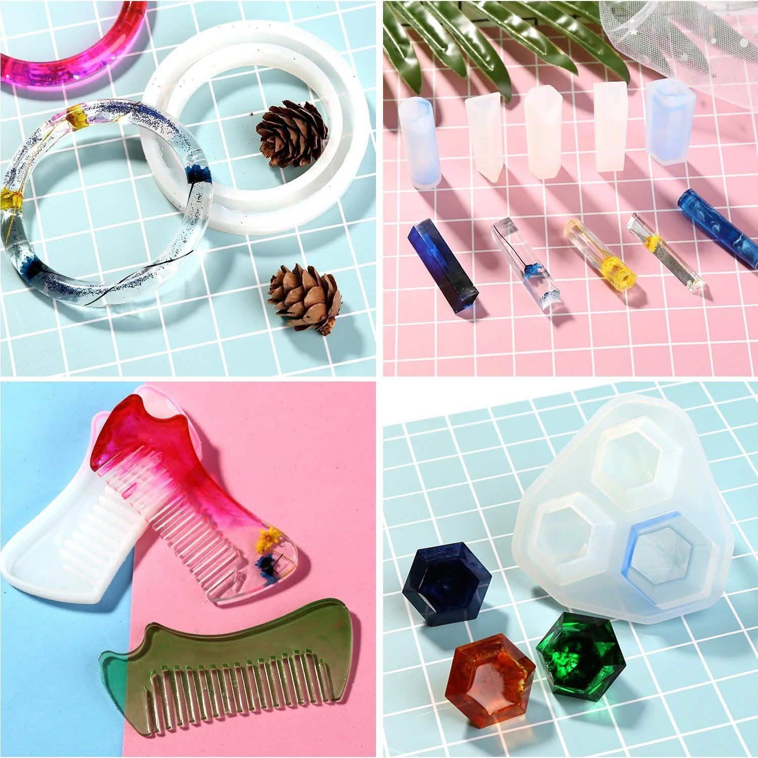 155-Piece: DIY Silicone Casting Molds Tool Jewelry Making Mould Set DailySale