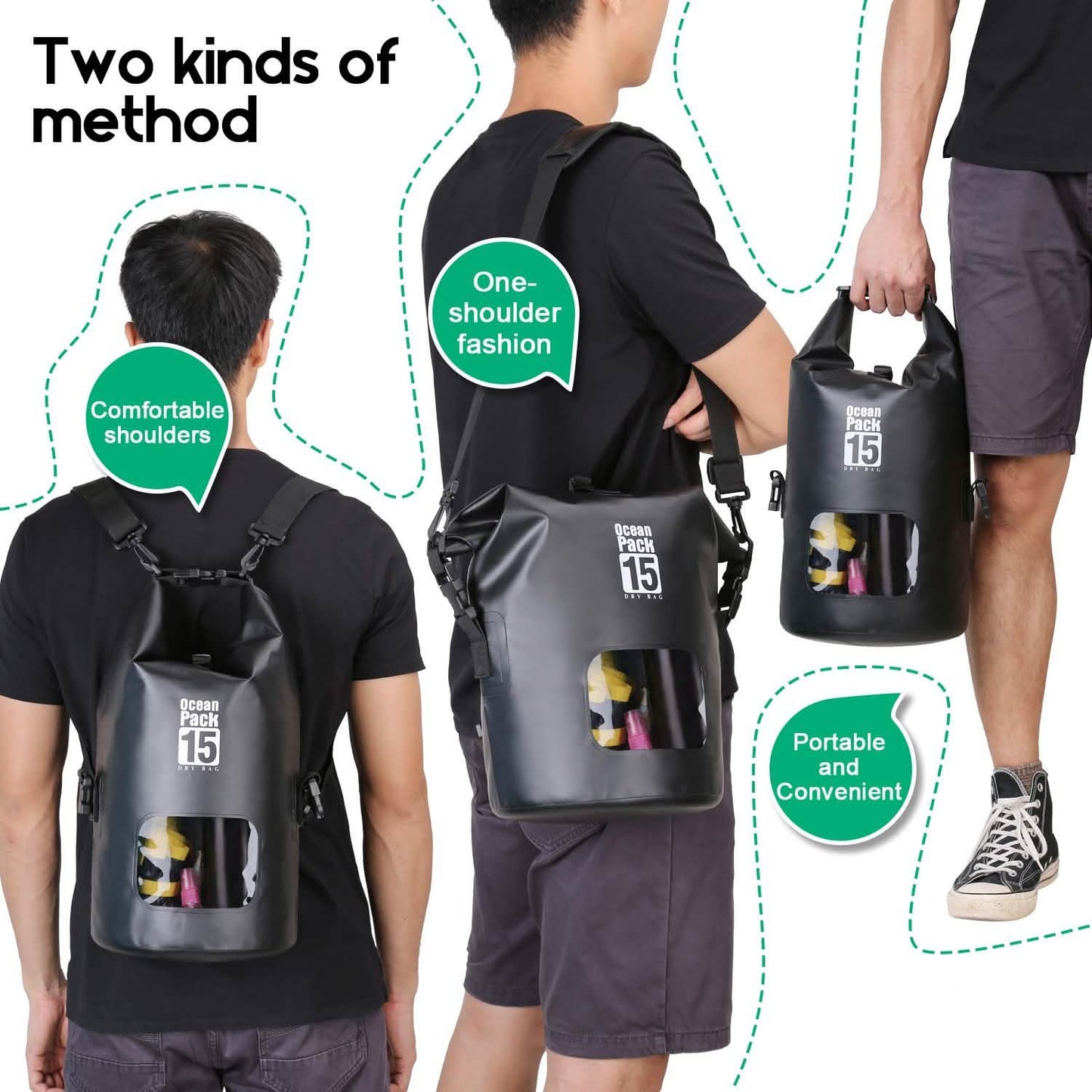 15L Waterproof Lightweight Dry Bag DailySale