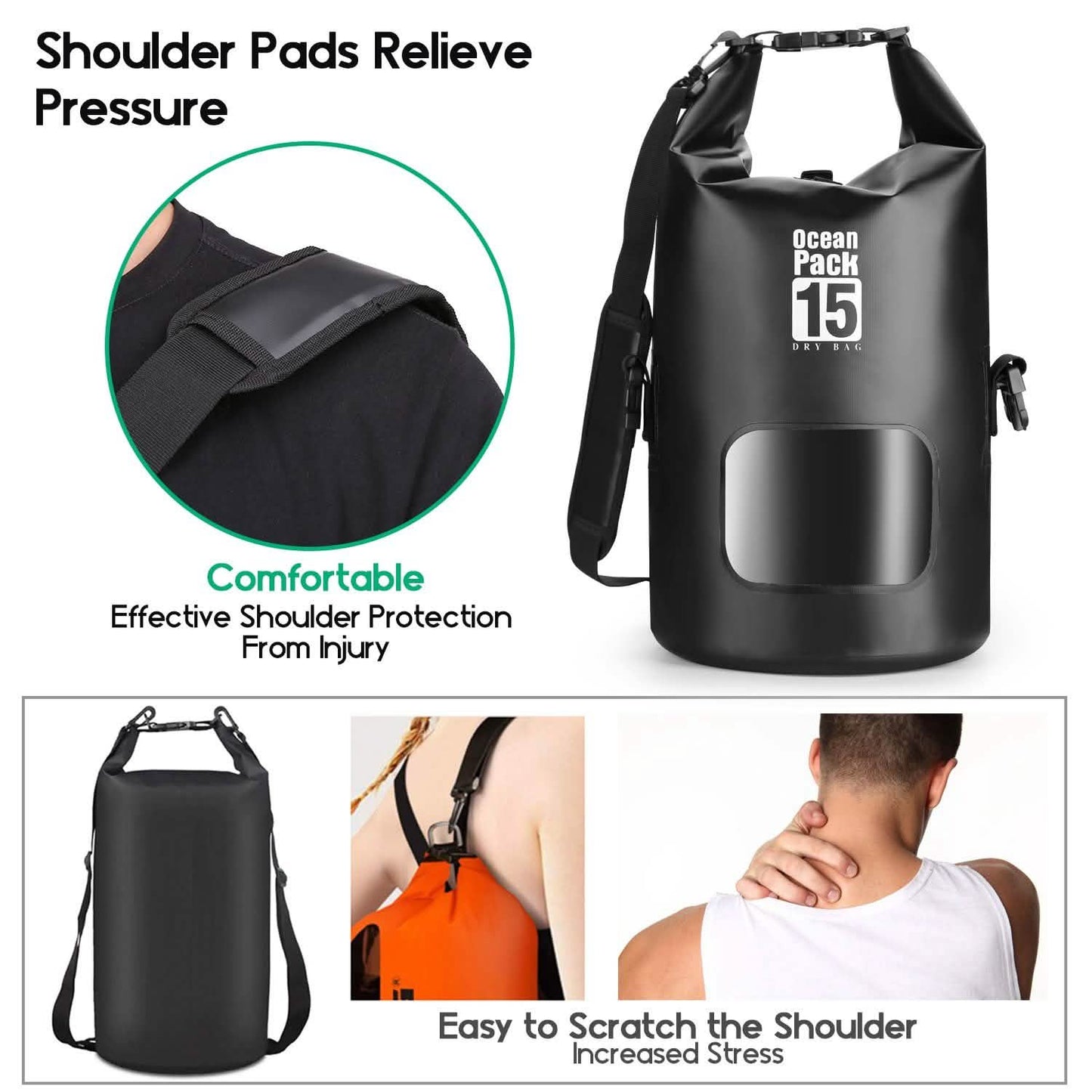 15L Waterproof Lightweight Dry Bag DailySale