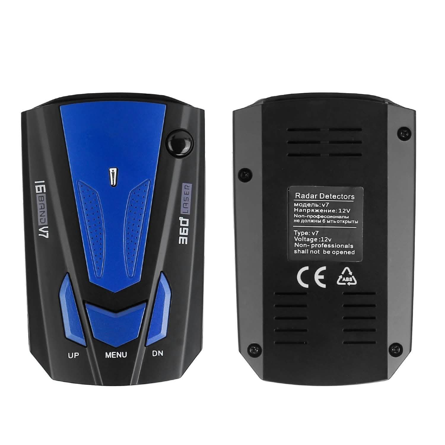 16 Band V7 Speed Safety Voice Alert Car Radar Detector DailySale