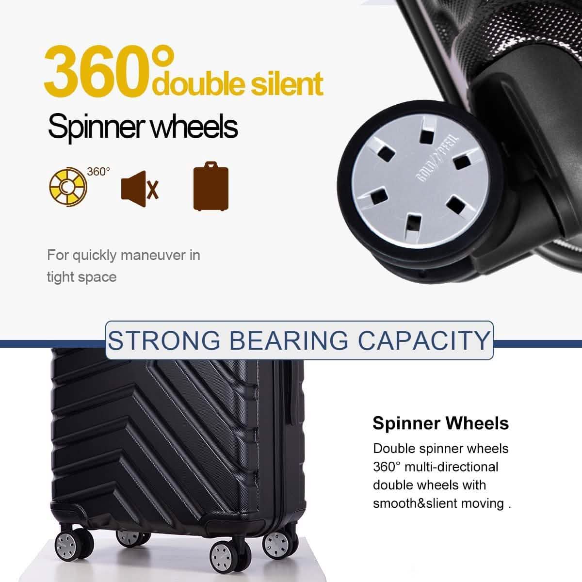 16" Hard Shell Luggage Computer Case DailySale