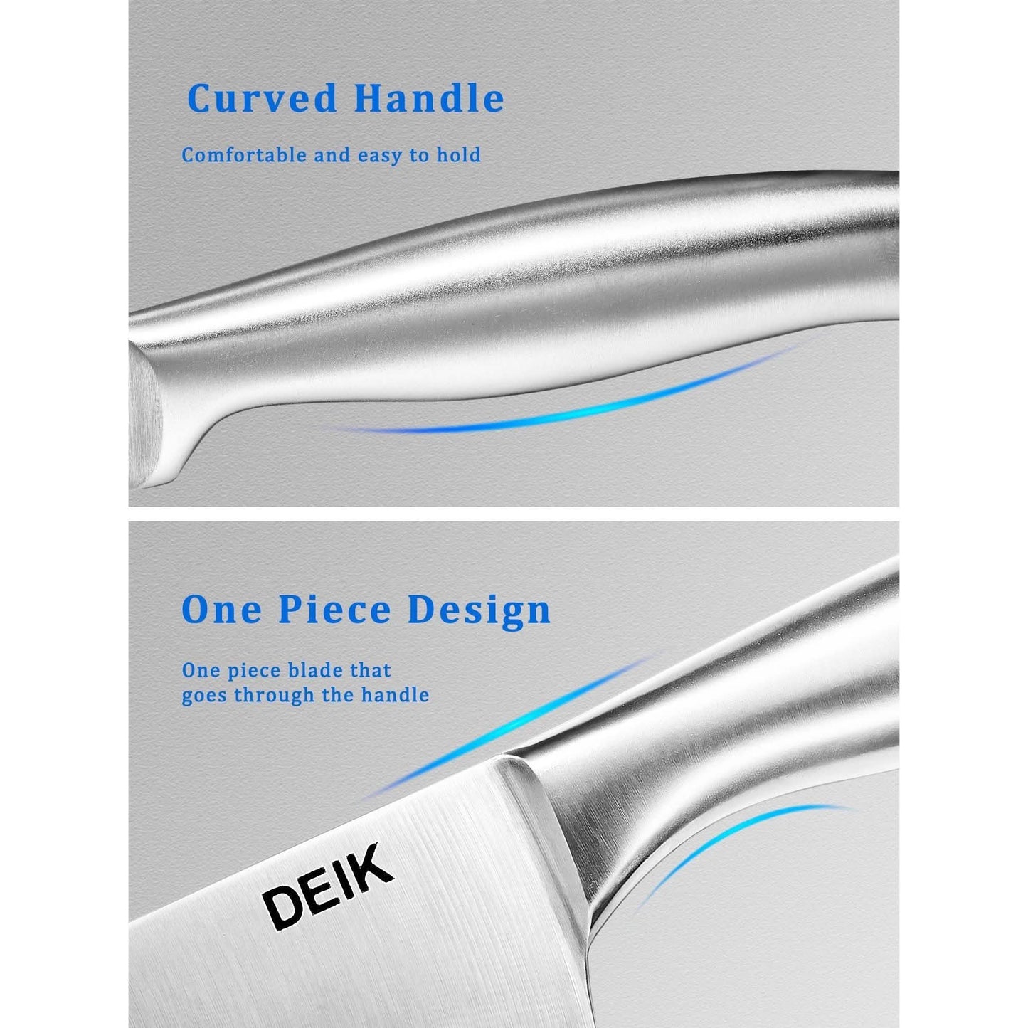 16-Piece Set: Deik Kitchen Knife Set with Wood Block DailySale
