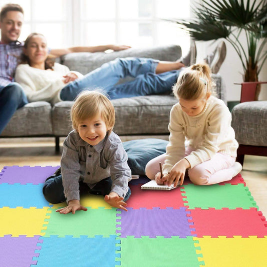 16-Pieces: Kids Puzzle Exercise Play Mat DailySale
