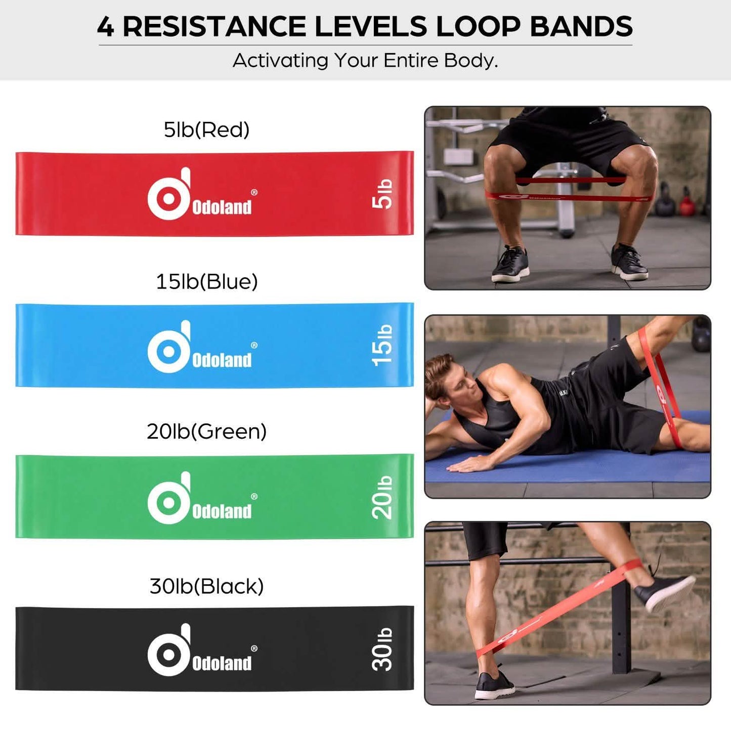 16-Pieces: Resistance Bands Set for Burning Fat & Muscle Strength DailySale