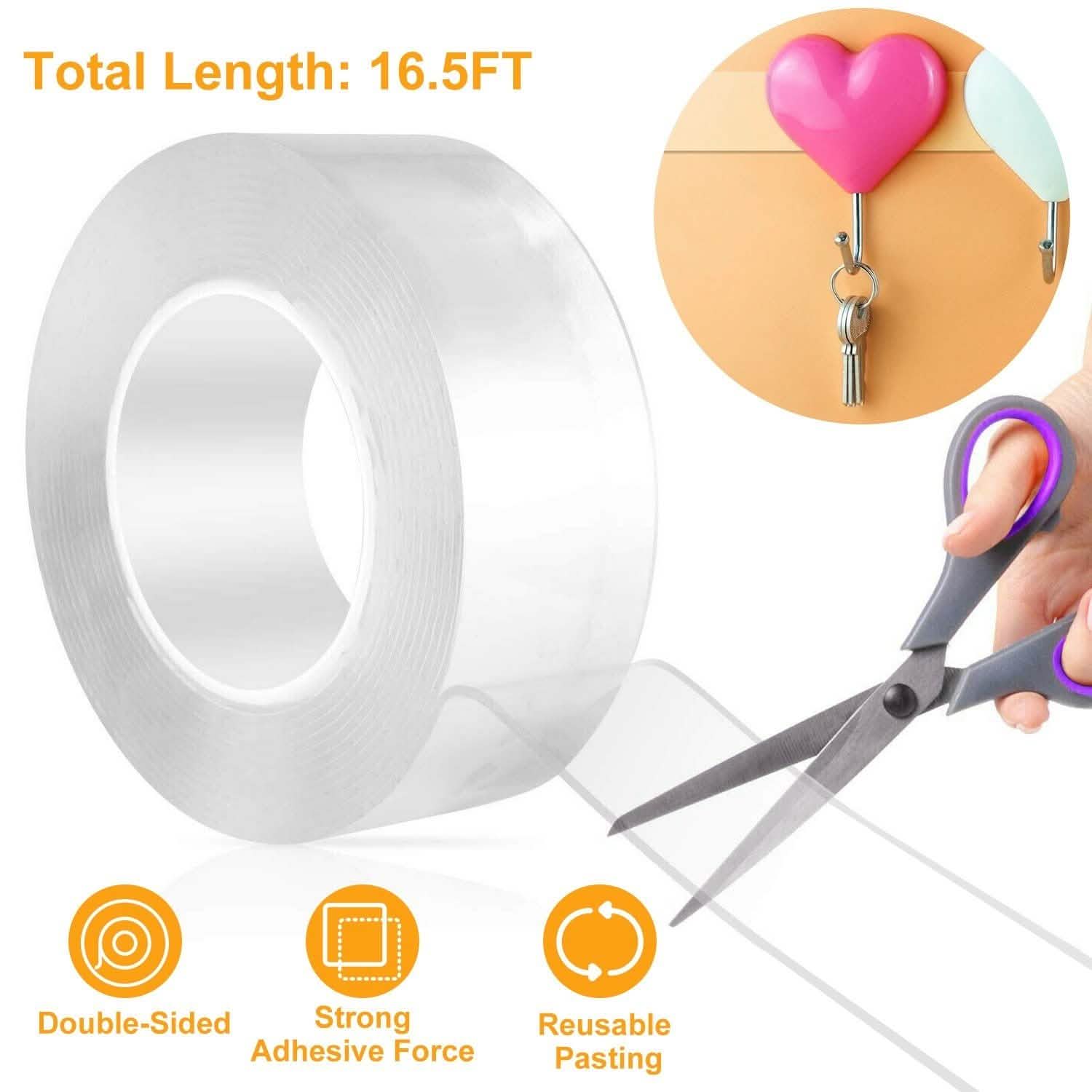 16.5FT Nano Double Sided Adhesive Tape DailySale