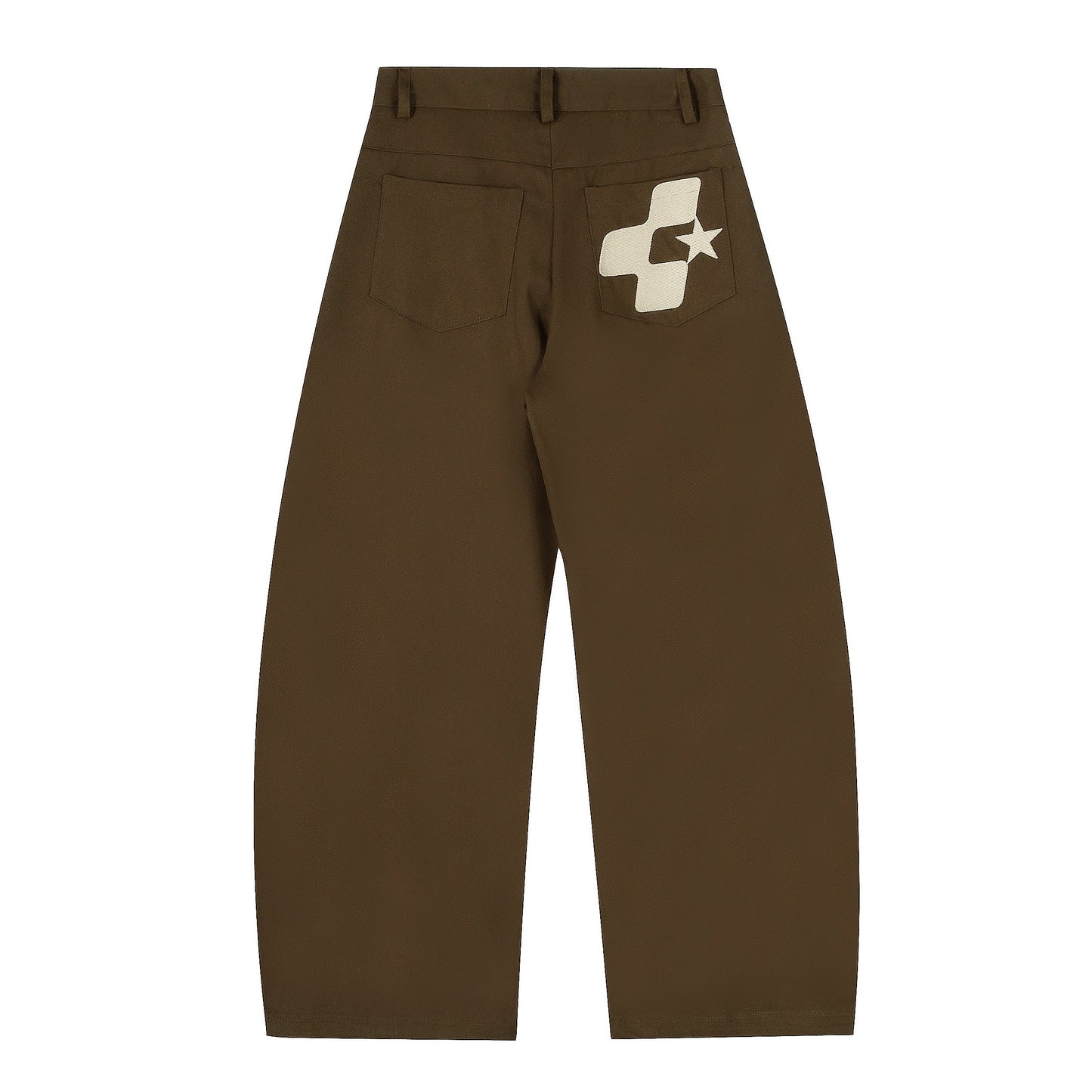 Retro Pup Embroidered Dog Cargos - Luxury Tactical Pants with Mascot Detail | LuxuryUrbanwear - Luxuryurbanwear