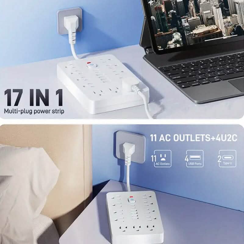 17-in-1 Power Strip with Overload Protection DailySale