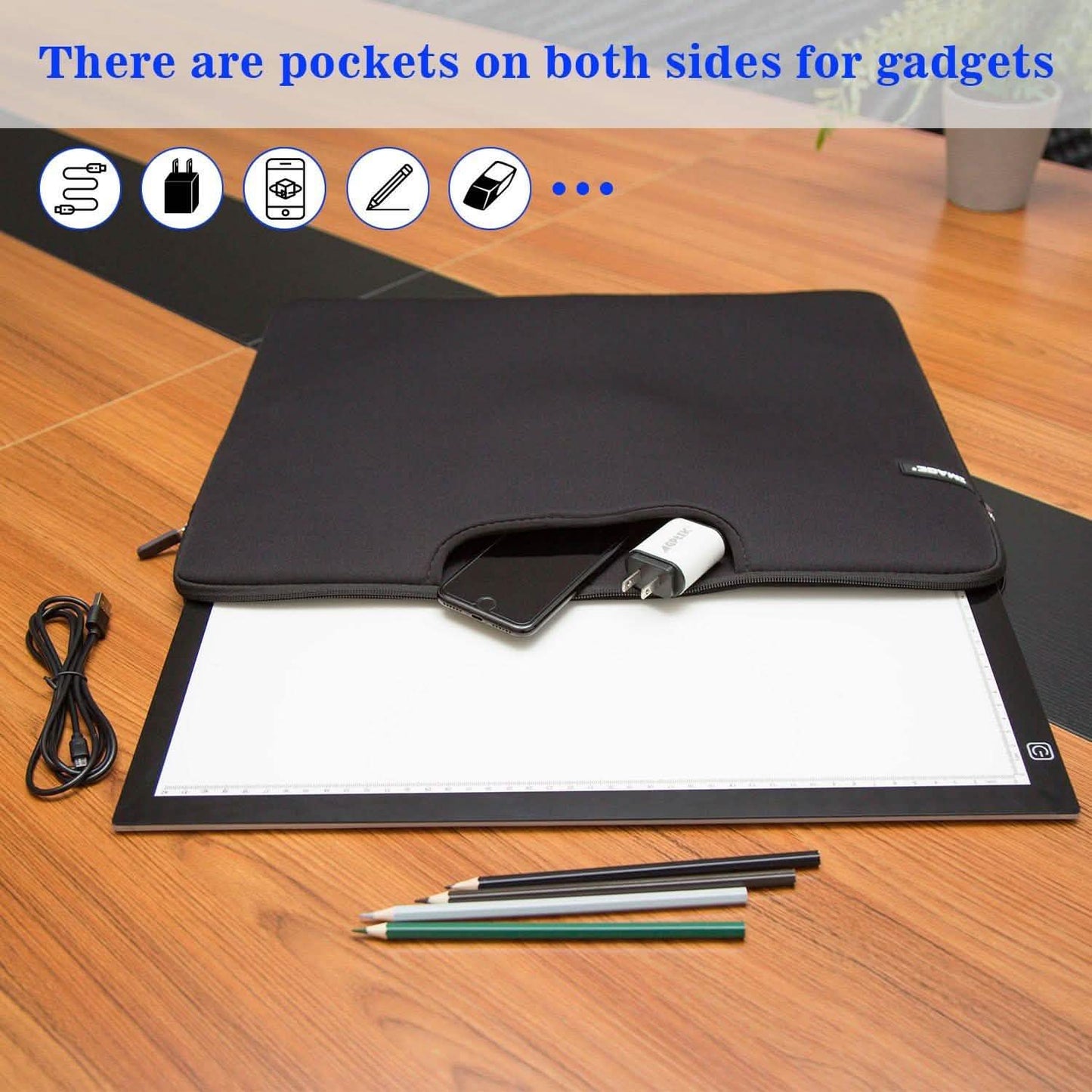 17" Laptop Sleeve Travel Storage Case DailySale