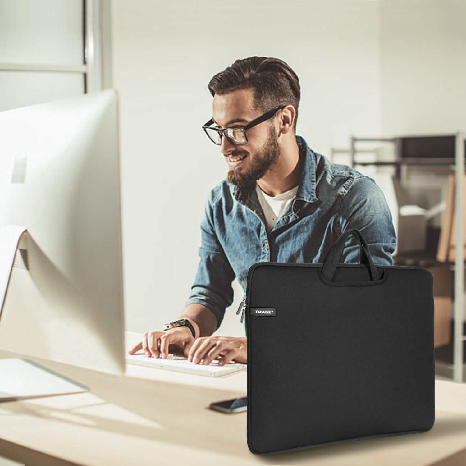 17" Laptop Sleeve Travel Storage Case DailySale