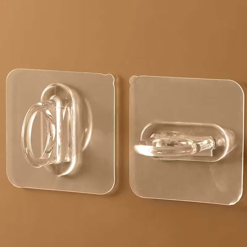 4-Pack Clear Adhesive Utility Hooks DailySale